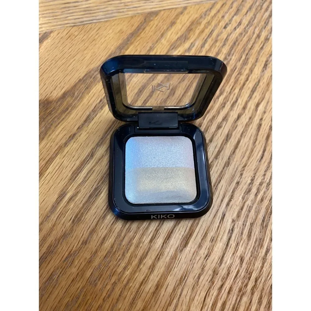Kiko Milano bright‎ duo 08 eyeshadow (silver/gold)